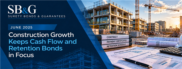 Construction Growth Keeps Cash Flow and Retention Bonds in Focus