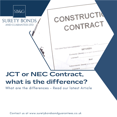 JCT or NEC Contract, what is the difference?